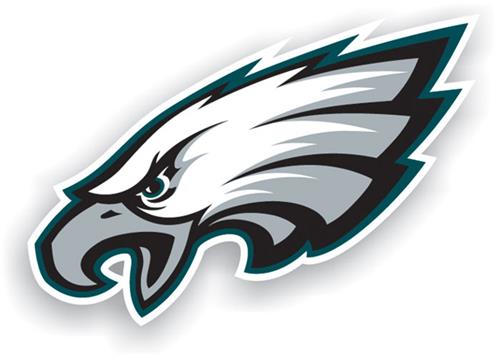 NFL Philadelphia Eagle Logo 12" Die Cut Car Magnet