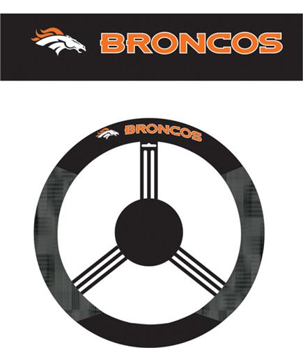 NFL Denver Broncos Steering Wheel Cover