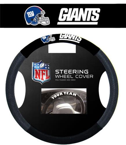 NFL New York Giants Steering Wheel Cover
