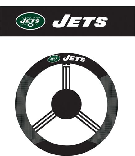 NFL New York Jets Steering Wheel Cover