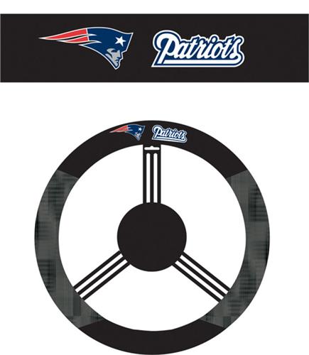 NFL New England Patriots Steering Wheel Cover