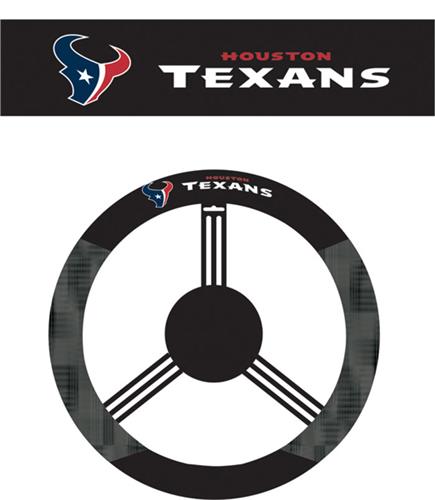NFL Houston Texans Steering Wheel Cover