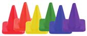 Champion Hi Visibility Flexible Vinyl 6" Cone Sets