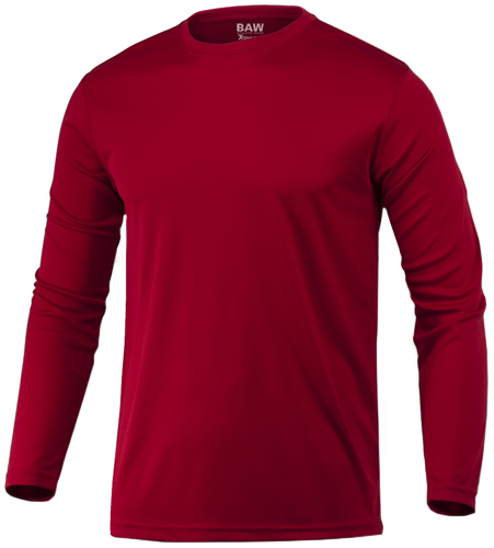 Baw Youth Long Sleeve Xtreme-Tek T-Shirts. Printing is available for this item.