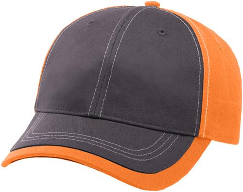 Richardson 275 Charcoal Color Block Caps. Embroidery is available on this item.