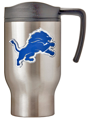 NFL Detroit Lions Stainless Steel Travel Mug