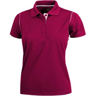 BAW Women's Cardinal Everyday Polo - Sample