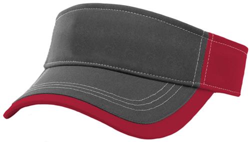 Richardson Charcoal Alternate Adjustable Visors. Embroidery is available on this item.
