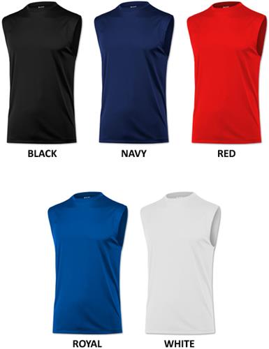 Baw Men's Sleeveless Xtreme-Tek Shirts. Printing is available for this item.