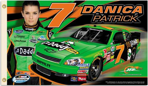 NASCAR Danica Patrick #7 2-Sided 3' x 5' Flag