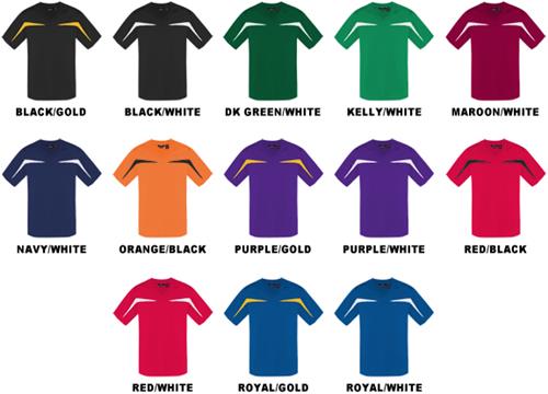 Baw Adult Short Sleeve Razor Jersey Shirts. Decorated in seven days or less.