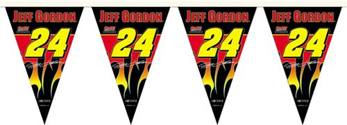 NASCAR Jeff Gordon #24 25ft Party Pennant Flags