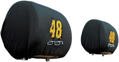 NASCAR Jimmie Johnson Headrest Covers - Set of 2