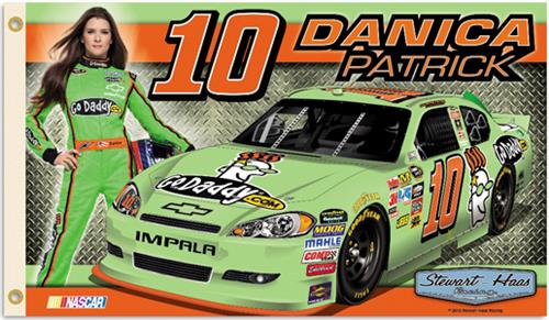 NASCAR Danica Patrick #10 2-Sided 3' x 5' Flag
