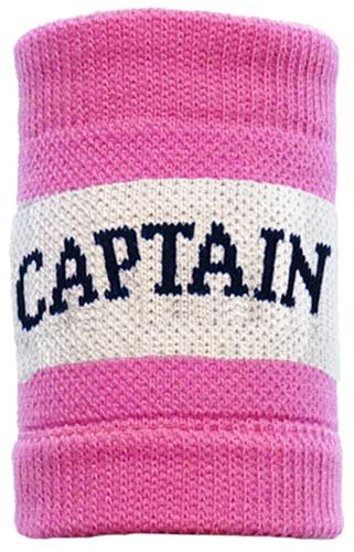Red Lion Pink Striped Captain Armbands