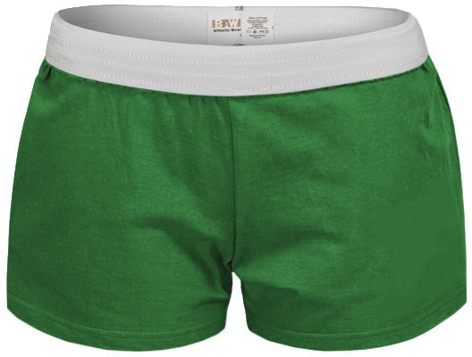 Grey Soffe Shorts Soffe Girls' Cheer Shorts Low Rise Inseam