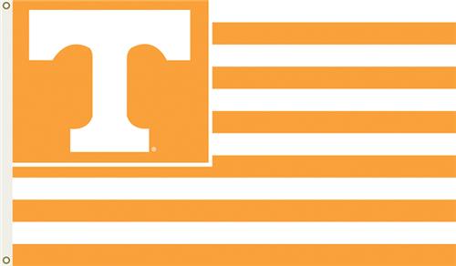 COLLEGIATE Tennessee Stripes 3' x 5' Flag