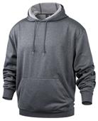 Baw Men's Heather Pullover Hooded Sweatshirts