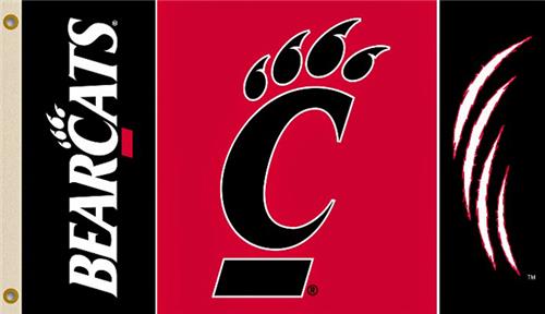 COLLEGIATE Cincinnati Bearcats 3' x 5' Flag