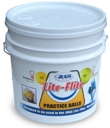 lite flite bucket of baseballs or softballs b5001 epic sports epic sports