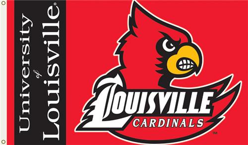 COLLEGIATE Louisville Cardinals 3' x 5' Flag