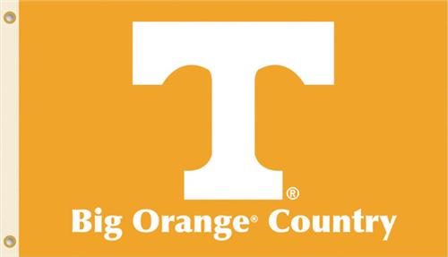 COLLEGIATE Tennessee Big Orange Country Flag