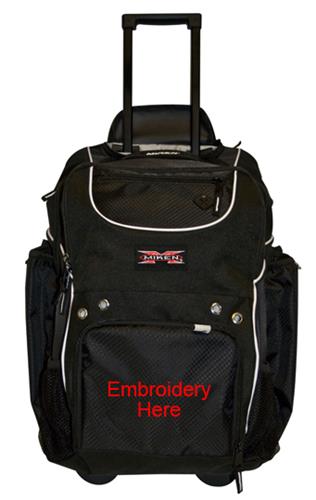 Miken Freak XL Baseball/Softball Backpacks. Embroidery is available on this item.