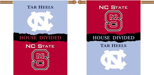 COLLEGIATE N. Carolina-NC St. House Divided Banner