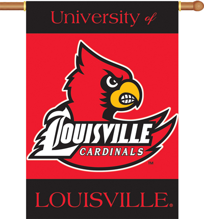 COLLEGIATE Louisville 2-Sided 28" x 40" Banner