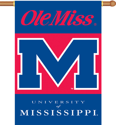 COLLEGIATE Mississippi 2-Sided 28" x 40" Banner
