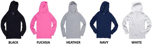 Boxercraft Women's "Give Me a V" Hoodies. Decorated in seven days or less.