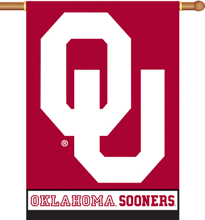COLLEGIATE Oklahoma 2-Sided 28" x 40" Banner