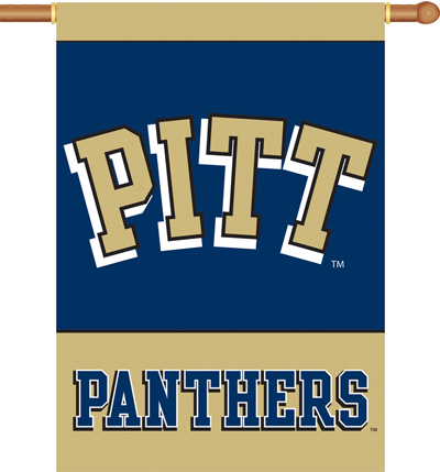 COLLEGIATE Pittsburgh 2-Sided 28" x 40" Banner