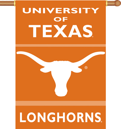 COLLEGIATE Texas 2-Sided 28" x 40" Banner