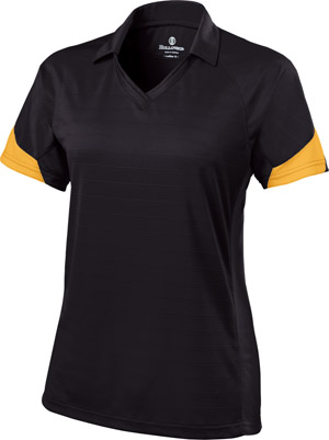 Holloway Ambition Ladies Textured Stripe Polo. Printing is available for this item.