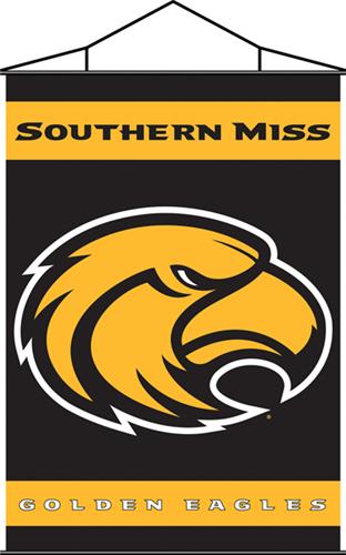 COLLEGIATE Southern Miss Indoor Banner Scroll