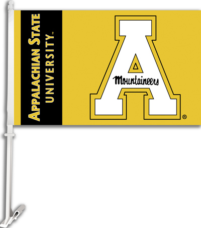 COLLEGIATE Appalachian State 11" x 18" Car Flag