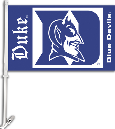 COLLEGIATE Duke 2-Sided 11" x 18" Car Flag