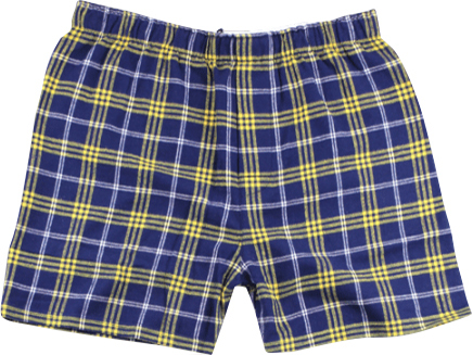 flannel boxer shorts