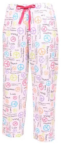 Boxercraft Women's Fashion Peace Flannel Pants