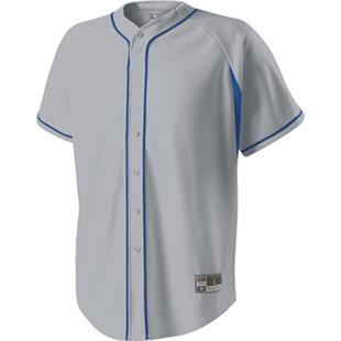 Full Dye Sub Baseball/Softball Faux Full Button Sleeveless Jersey