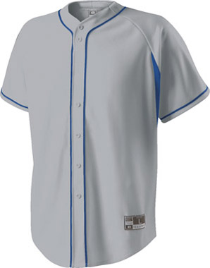 Holloway Ignite Faux Full Button Baseball Jerseys. Decorated in seven days or less.