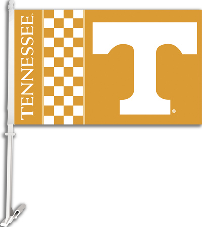 COLLEGIATE Tennessee 2-Sided 11" x 18" Car Flag