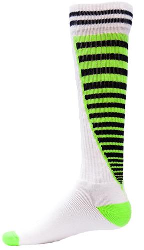 Size 9-11 Zipper Knee High Athletic Socks C/O