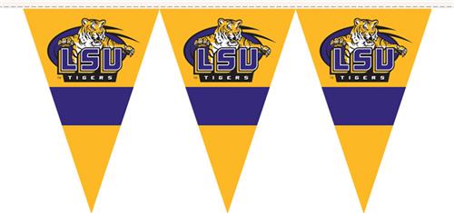 COLLEGIATE LSU Party Pennant Flags