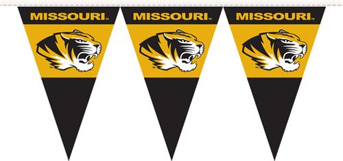 COLLEGIATE Missouri Party Pennant Flags