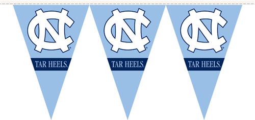 COLLEGIATE North Carolina Party Pennant Flags