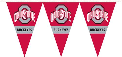 COLLEGIATE Ohio State Party Pennant Flags