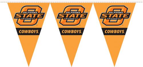 COLLEGIATE Oklahoma State Party Pennant Flags