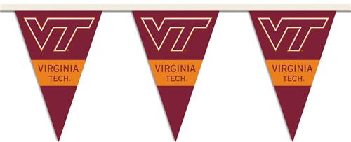 COLLEGIATE Virginia Tech Party Pennant Flags